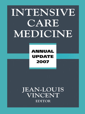 cover image of Intensive Care Medicine